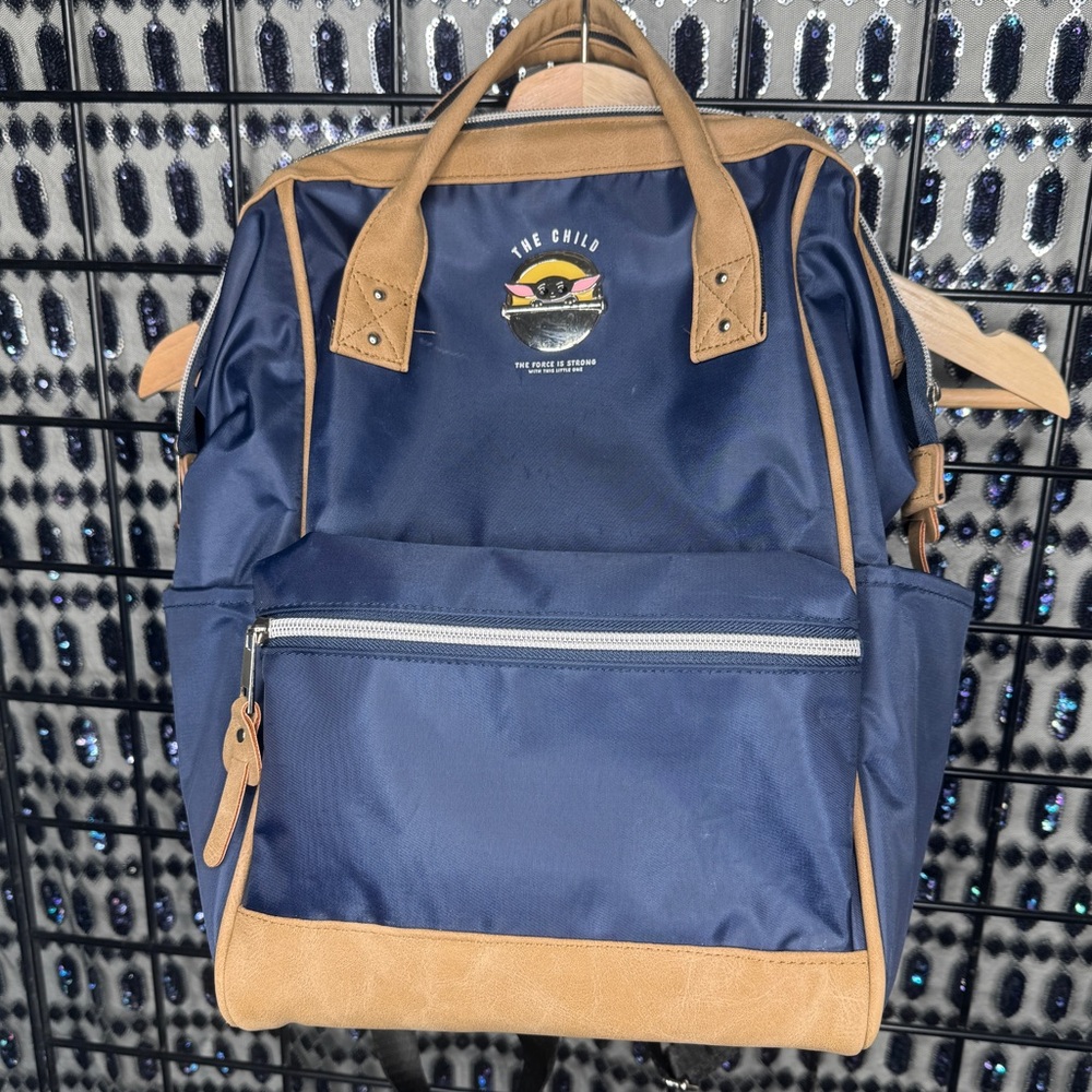 The Mandalorian The Child Baby Yoda Star Wars BIOWORLD Diaper Utility Backpack
